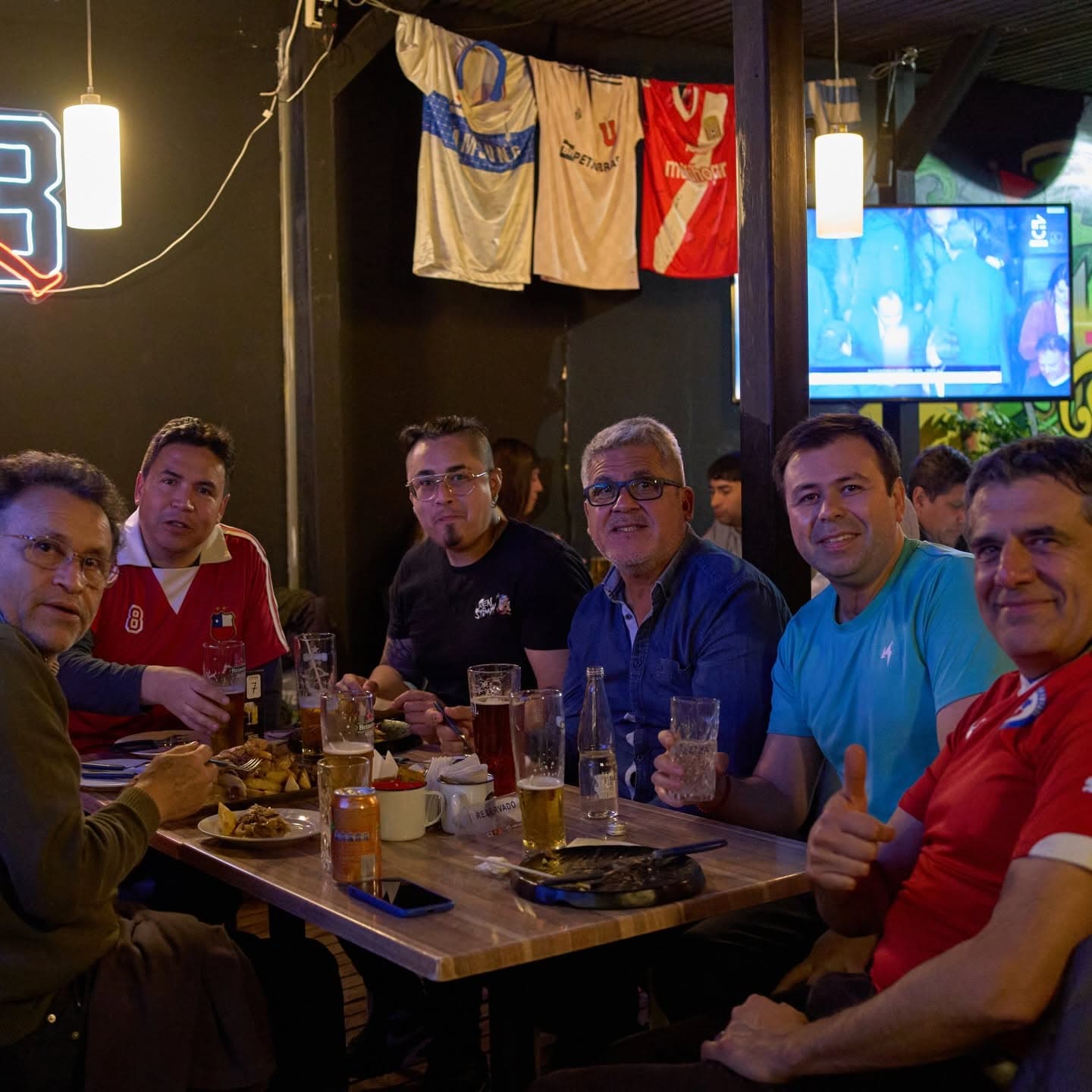 Ambiente en el local